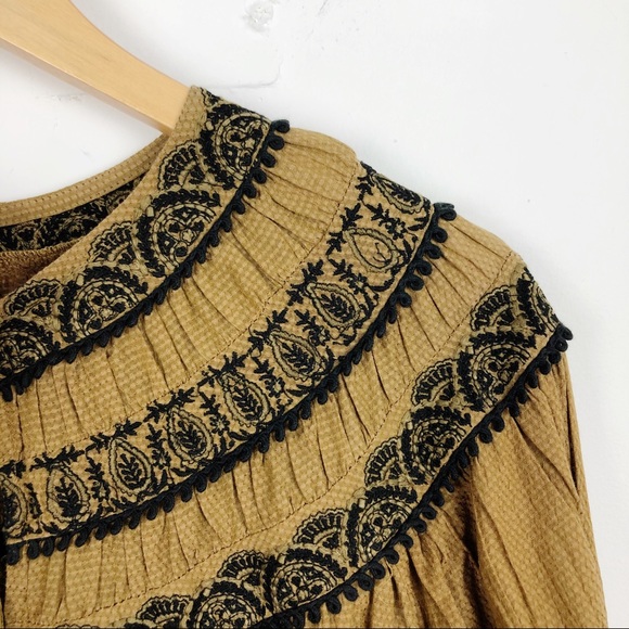 Free People Erin Embroidered Long Sleeve Dress - Picture 11 of 16